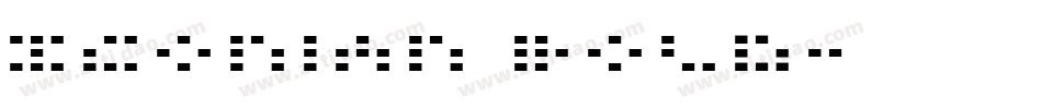 Iconian Bold字体转换